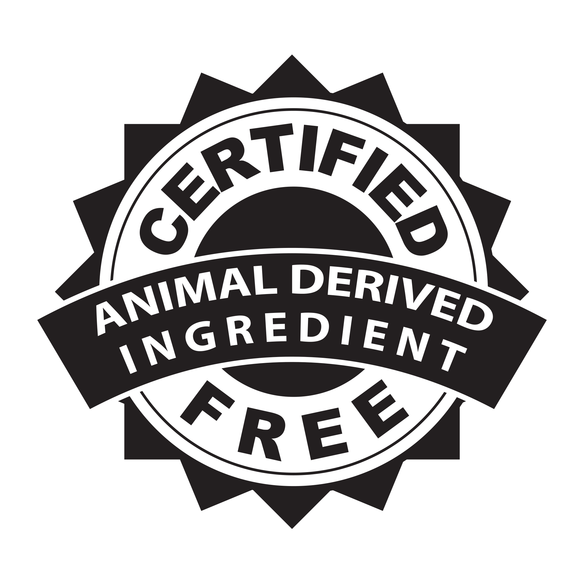 Libre de ingredientes derivados de animales